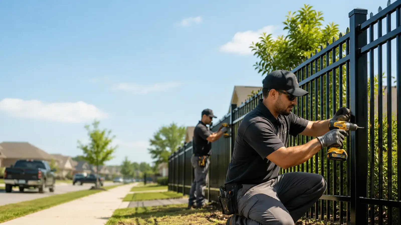 Metal Fence Installation in Equality, AL